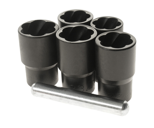 Набор головок для поврежденных болтов JTC 4399 (1/2", 19-24 мм, 6 предметов)