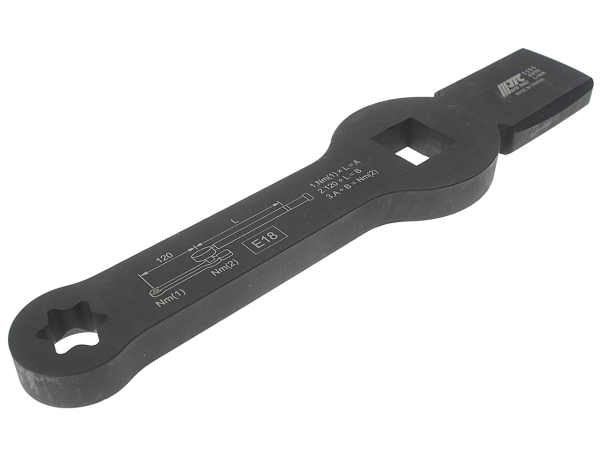 Ключ для тормозных суппортов грузовых автомобилей JTC 5595-E18 (3/4", TORX E18)