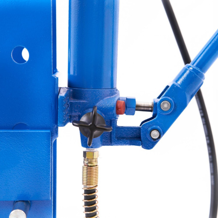 Пресс гидравлический настольный ROSSVIK HJ0802.5005.7016 (10 тонн, синий RAL 5005/серый RAL 7016)