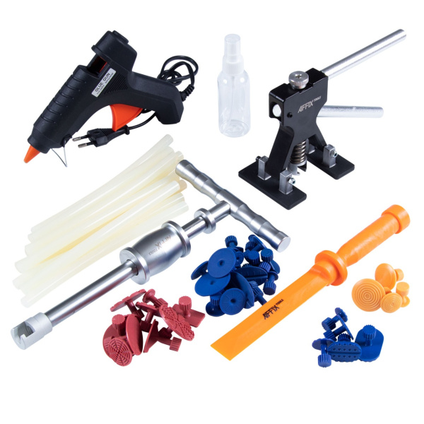 Система клеевая для ремонта вмятин без покраски кейс 52 предмета AFFIX AF11810052C