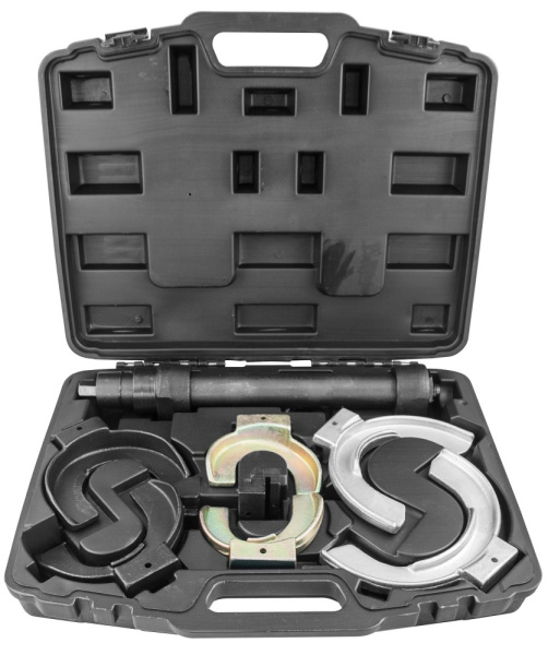 Стяжка пружин подвески Thorvik AMSCK MacPherson в наборе, 8 предметов