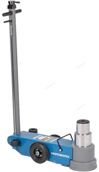Домкрат пневмогидравлический подкатной двухштоковый 50/80 т NORDBERG N802