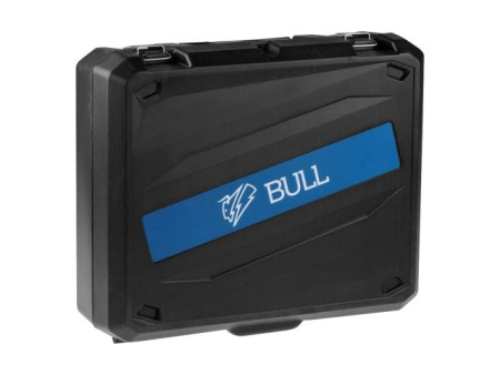 Термовоздуходувка BULL HG 6501 в чем. + набор сопл, 2000 Вт, 50-650 °С, плавная рег., LCD-дисплей