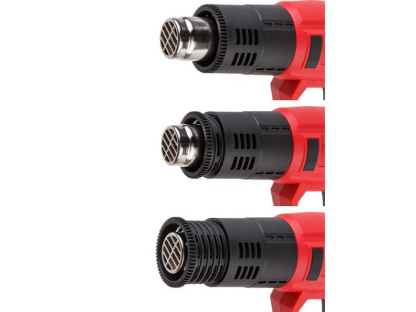 Термовоздуходувка WORTEX HG 6122 T в кор. + набор сопл 2000 Вт, 3 режима., 60-600 °С