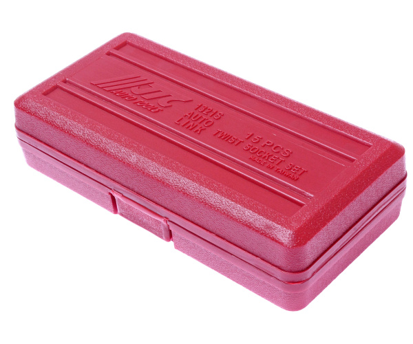 Набор головок для поврежденных болтов и гаек JTC 1321S (8-21 мм, 15 предметов в кейсе)