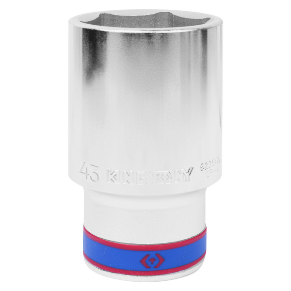 Головка торцевая глубокая шестигранная 3/4", 43 мм KING TONY 623543M
