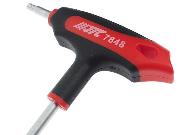 Ключ TORX Т-образный T27H с отверстием JTC 784827