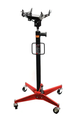 Стойка трансмиссионная гидравлическая с доп,переставным адаптером для снятия узлов и агрегатов 0.5т(высота подхвата-1100мм,высота подъема-2115мм)