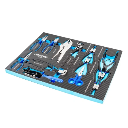 Набор шарнирно-губцевого инструмента 13пр.,в ложементе