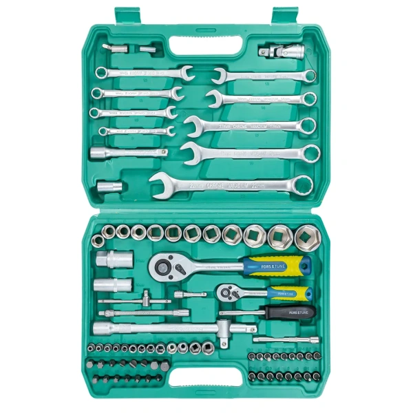 Набор инструментов 82пр. 1/4'', 1/2''