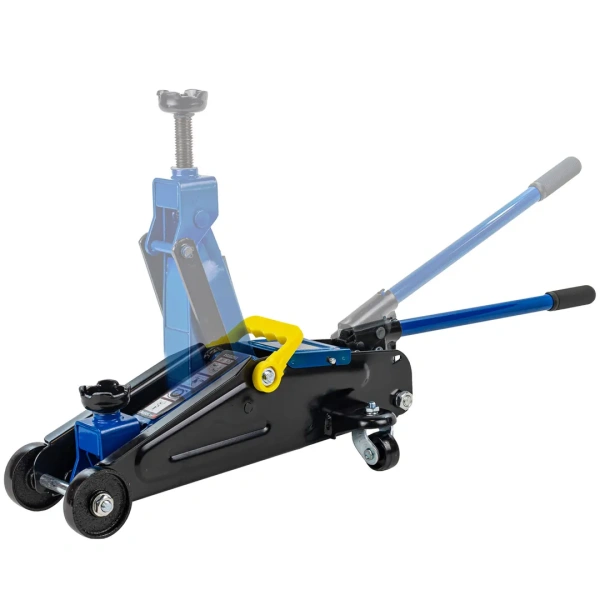 Домкрат подкатной гидравлический 2т (h min 125мм, h max 380мм)