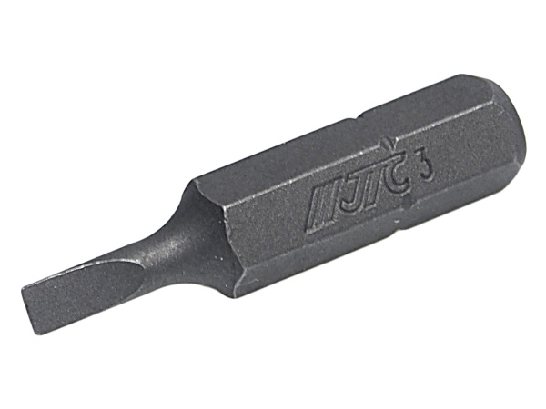 Бита шлицевая JTC 1123003 (0,5х3х30 мм, 1/4" DR, S2)
