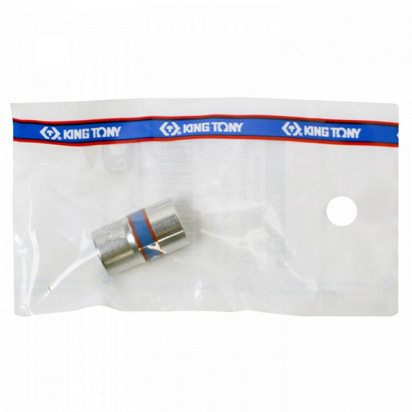 Головка торцевая восьмигранная KING TONY 231008M, 1/4", 8 мм