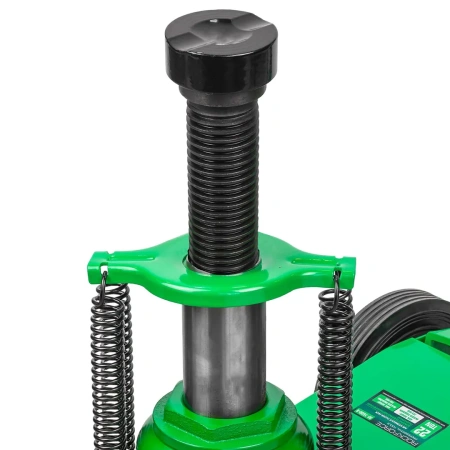 Домкрат пневмогидравлический подкатной 22т в комплекте со сменными надставками-удлинителями(h min-225mm, h max-430mm)