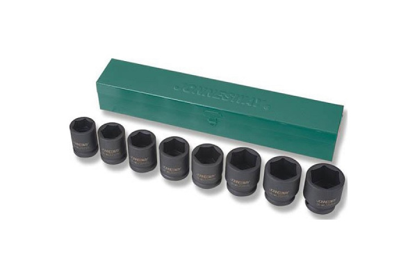 Набор головок торцевых ударных JONNESWAY S03A6108S (3/4", 26-38 мм, 8 предметов)