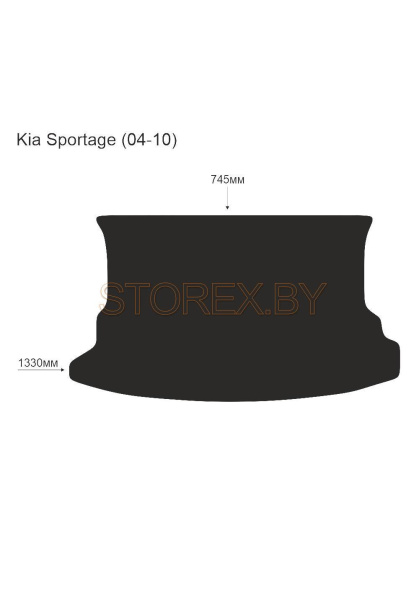 Kia Sportage (04-10) Багажник copy
