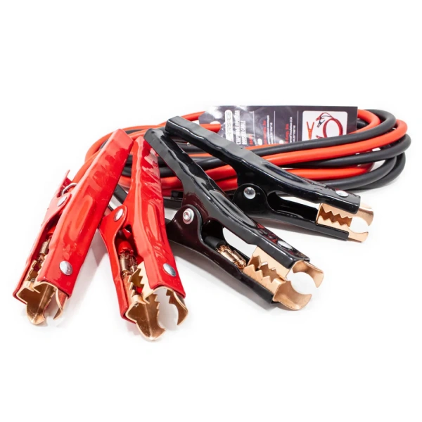 Стартовые провода 600 Aмпер, 3.5м, Øкабеля 10мм, Øжилы 0.25мм, кол-во жил 196 (морозостойкая изоляция), в чехле