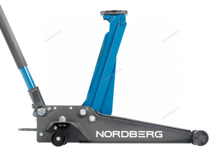 Домкрат супернизкий подкатной 3 тонны H=75-510 мм NORDBERG N32034