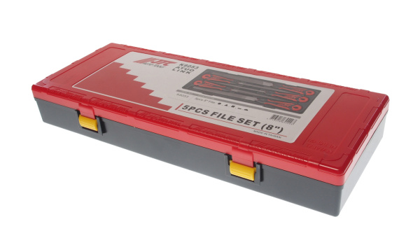 Набор напильников JTC K8053 (203 мм, 5 предметов в кейсе)