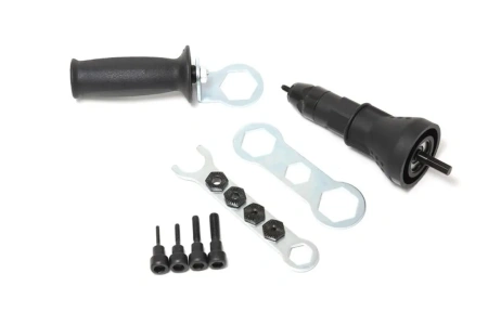 Адаптер-заклепочник резьбовой для дрели (М3, М4, М5, М6, М8, min 15Nm, max 1000 об/мин), в блистере