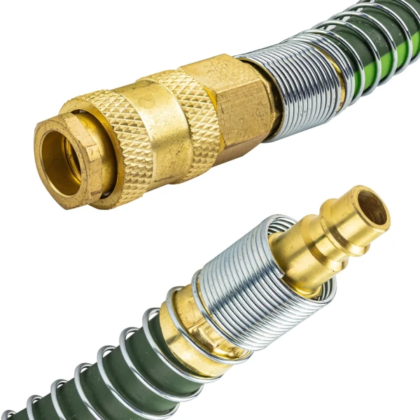 Шланг резиновый воздушный армированный с фитингами 10мм x 16мм x 20м