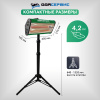 Инфракрасная сушка для ЛКП на стойке с таймером, 1050W ОДА Сервис ODA-IK02