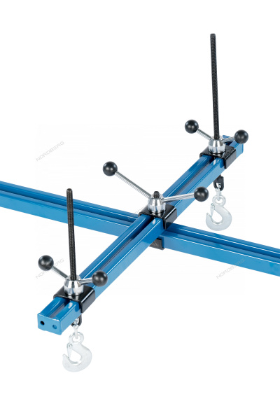 Стенд для вывешивания двигателей NORDBERG N30052, 500 кг, с поперечной штангой, L=180 см