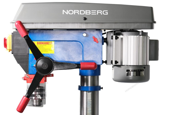 Станок сверлильный NORDBERG ND25120 (900 Вт, 20 мм, 12 скоростей, тиски)