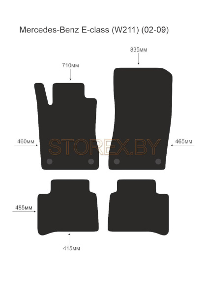 Mercedes-Benz E-class (W211) (02-09) copy