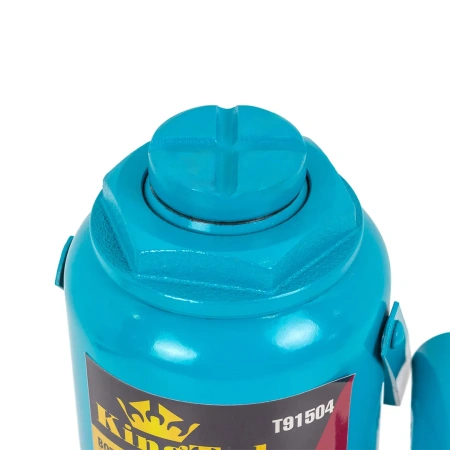 Домкрат бутылочный 15т с клапаном (h min 210мм, h max 400мм, ход штока-130мм, ход винта-60мм)