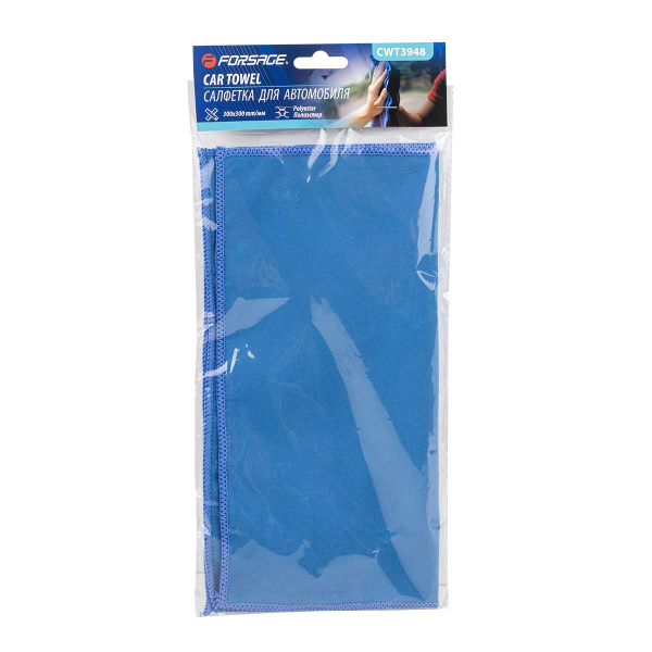 Салфетка для автомобиля (к-т 2шт) (300х200мм, полиэстер)