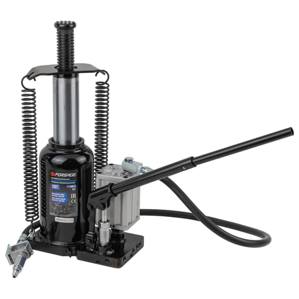 Домкрат пневмогидравлический 20т(высота подхвата - 260мм, высота подъема - 500мм)