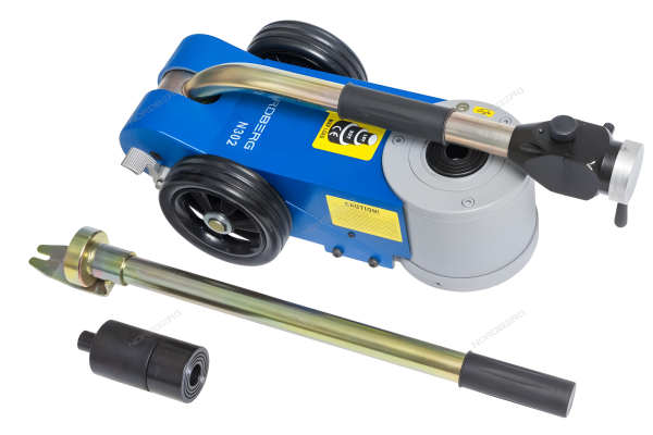 Домкрат пневмогидравлический подкатной двухштоковый 15/30 т NORDBERG N302