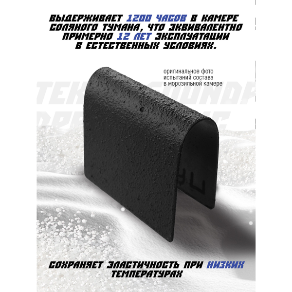 Антикоррозийное покрытие АНТИШУМ с цинком TEKKO Soundproof ZINC PRO 1литр под пистолет