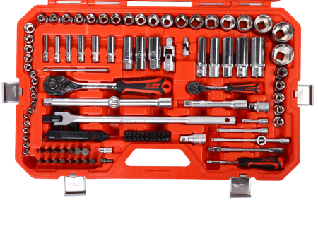 Набор инструментов 1/4" & 1/2" 6-гранный (в кейсе) 146 предметов JTC-H146C