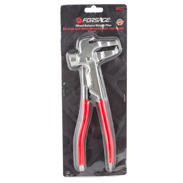 Клещи для шиномонтажных грузиков 250мм,в блистере