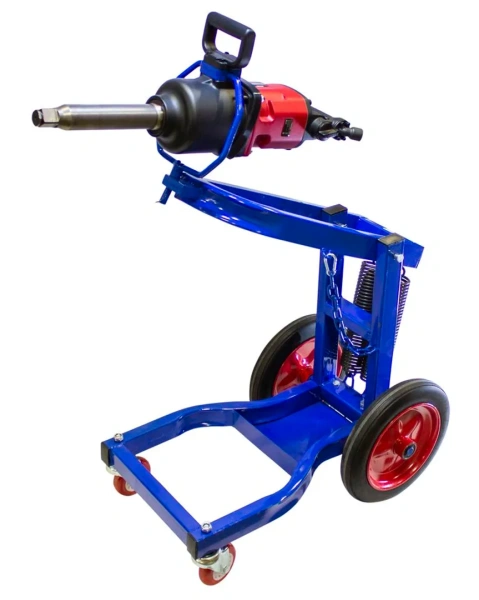 Тележка-держатель для ударного гайковерта на 4-х колесах (max нагрузка 50кг)