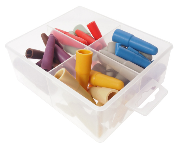 Набор заглушек и колпачков при ремонте двигателя JTC 4206 (3-12 мм, 72 предмета)