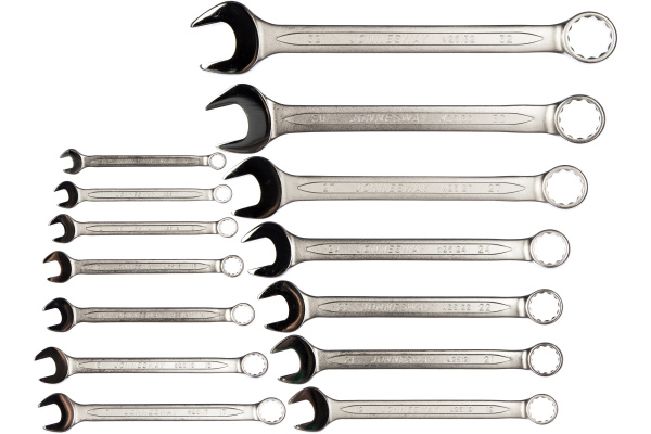 Набор ключей гаечных комбинированных в сумке JONNESWAY W26114S (10-32 мм, 14 предметов)