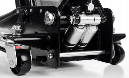 Домкрат подкатной гидравлический двухпоршневой 3т(h min 133мм, h max 465мм)