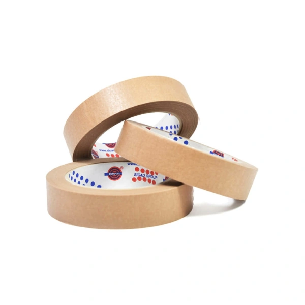 Маскирующая лента 80°С-30мин коричневая 19мм x 40м