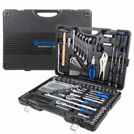 Набор инструментов 142 пр.1/4''3/8''1/2''(6-гр.)(4-32мм)