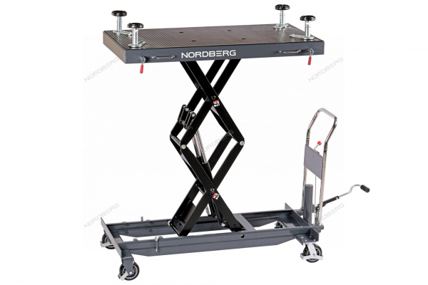 Стол подъемный гидравлический 1000 кг для АКБ электромобиля, двойные ножницы N3T1000GH