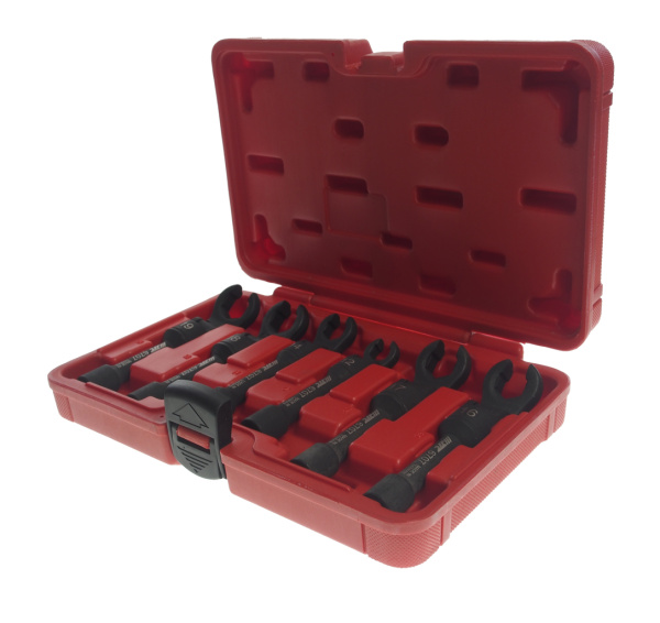 Набор ключей разрезных шарнирных JTC 6707 (3/8" 12-19 мм)