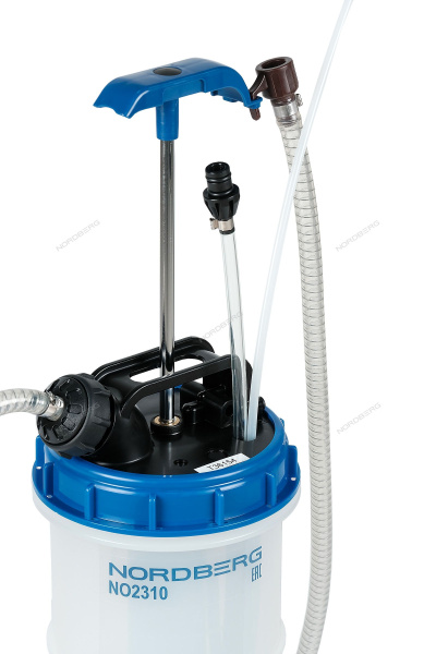 Установка для сбора масла с ручным приводом, 9,5 л NORDBERG NO2310