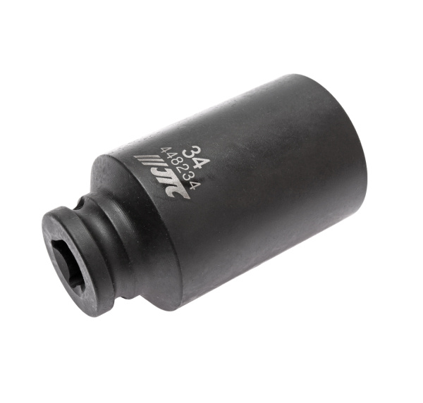 Головка торцевая ударная глубокая JTC 448234 (1/2", 34 мм, L=82 мм)