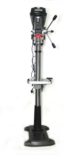 Станок сверлильный напольный (220В, 750Вт, 260-3000об/мин, диаметр сверла - 3-16мм, 12 скоростей)