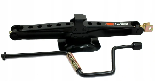 Домкрат механический ''ромб''2т с ручкой-воротком и головкой 19мм (h min 104мм, h max 495мм, L-535мм)