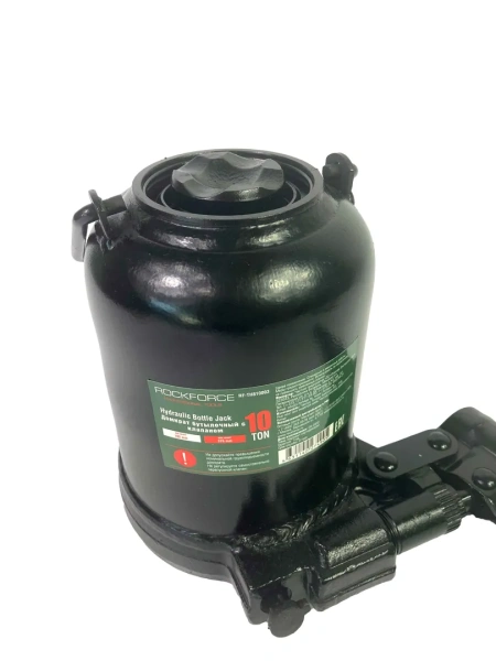 Домкрат бутылочный двухштоковый 20т с горизонтальным расположением ручки (высота подхвата -150мм, высота подъема - 245мм)