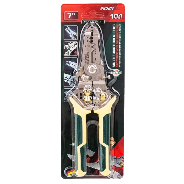 Плоскогубцы многофункциональные 10в1 7''